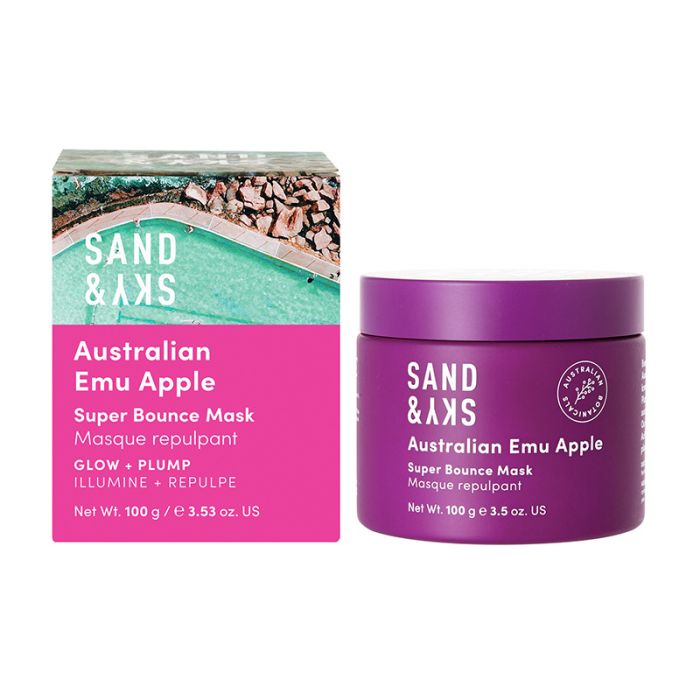 Sand & Sky Australian Emu apple Glow + Plump Mask 100g