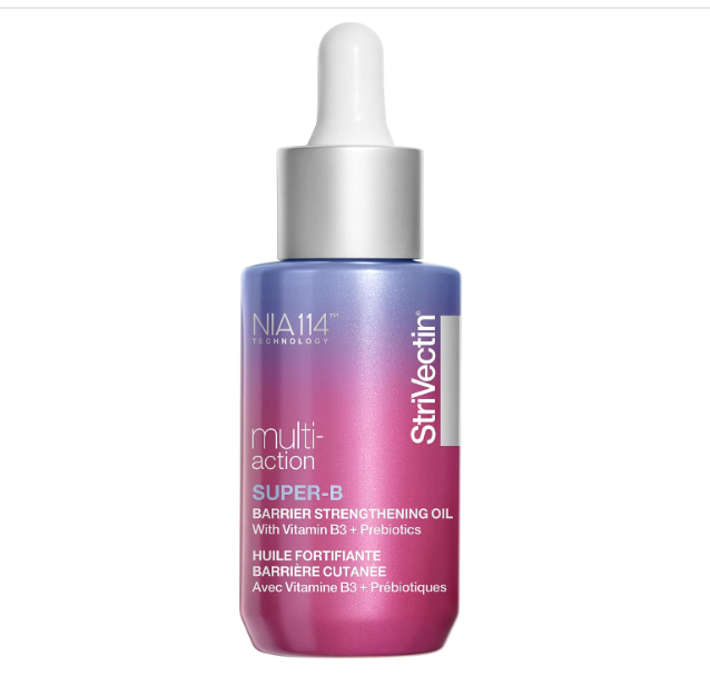 StriVectin Super-B Barrier Strengthening Oil with Vitamin B3 & Prebiotics, 30 ml